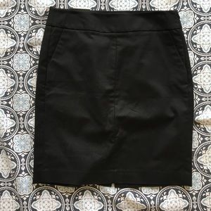 Black Pencil Skirt Banana Republic Factory